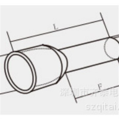 针型插针型冷压接线端子通用 E0306/E0308/E0312