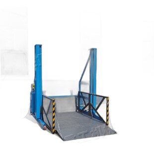 Small boarding bridge小型移动式登车桥 电动液压式升降装卸车