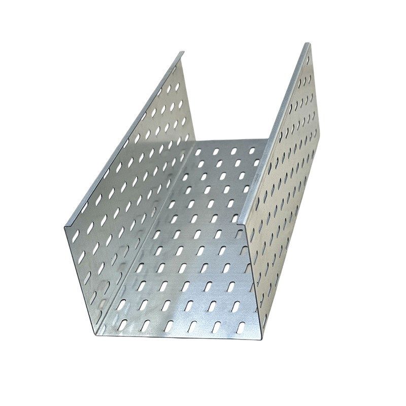 槽式镀锌桥架 托盘式电缆桥架 厂家现货金属线槽200100