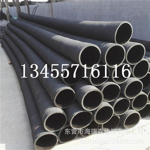 6寸水泵钢丝骨架胶管耐磨抗腐蚀吸排砂石 水专用橡胶钢丝软管