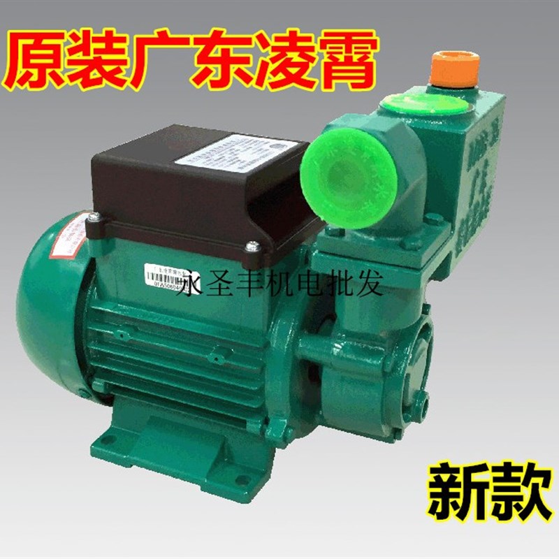 广东凌霄1ZDB35 45 65-B家用自来水抽水机管道增压井水自吸清水泵