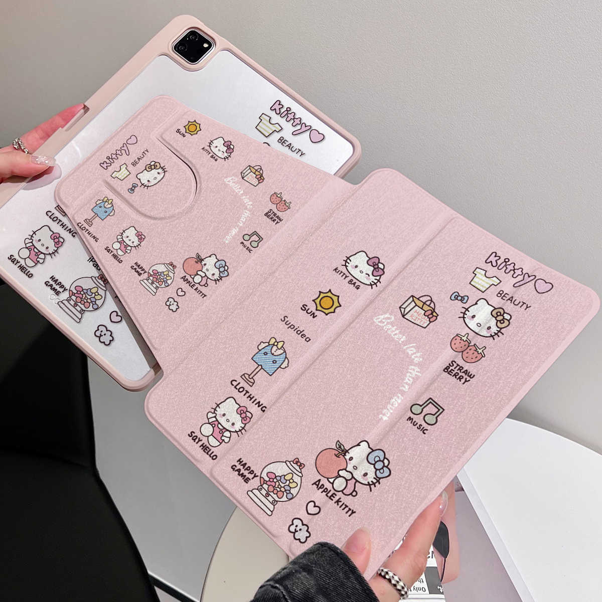 2025新款全包翻盖亚克力iPad壳