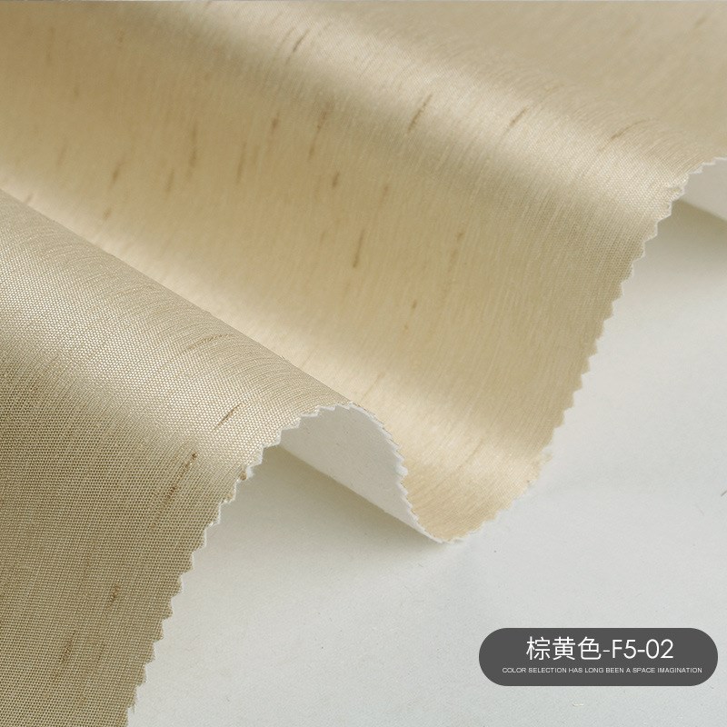 仿竹节墙布无缝全层简约现代素色竖条纹纱线加厚卧室客厅壁布