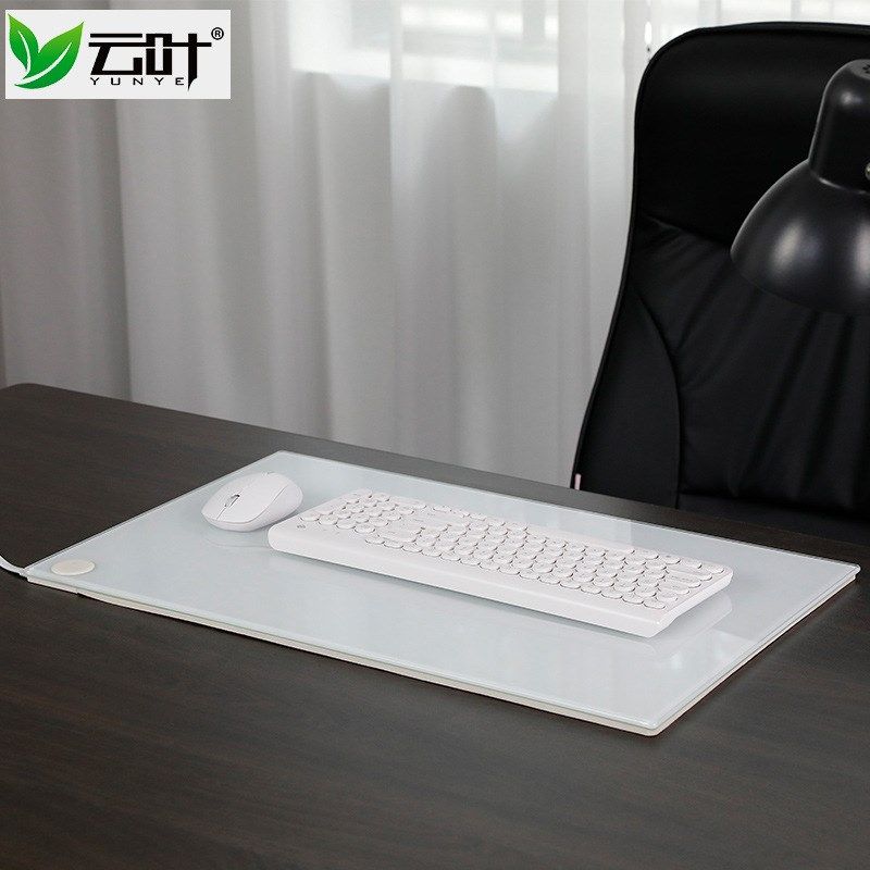 云叶BL700 电热玻璃办公台板暖桌垫 加热垫