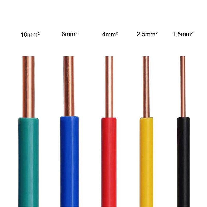 神龙电缆BV电线国标铜塑铜芯线家装家用阻燃电线单股硬线厂家直销