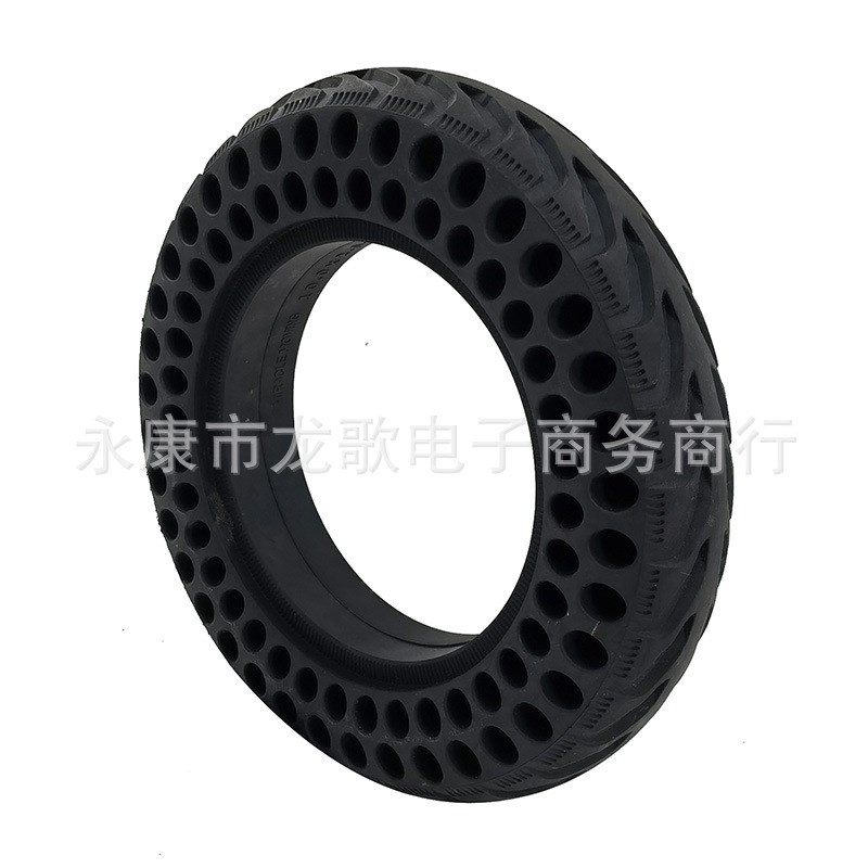 10x2.0 实心胎10寸电动滑板车轮胎蜂窝10x2.125实免充气胎配件