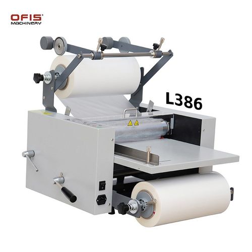 A3全自动钢辊覆膜机可调速智能控温单双面冷热两用自动进纸冷裱机