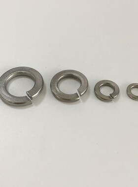 现货供应DIN127不锈钢弹垫 不锈钢弹簧垫圈304不锈钢弹簧垫