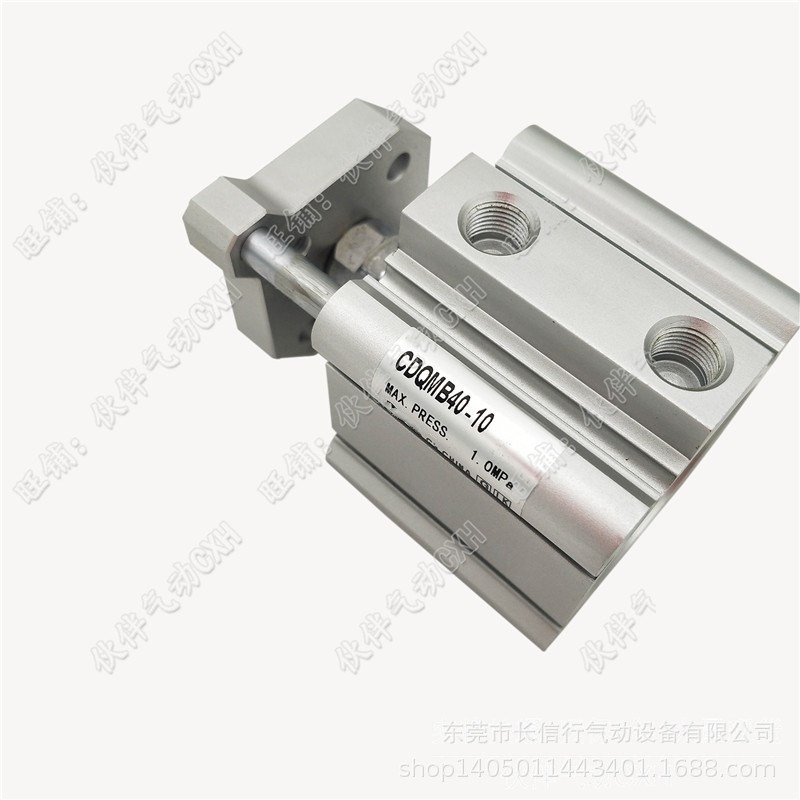 伙伴气动薄型气缸CDQMB25-5/10/15/20/25/30/35/40/45/50导杆型