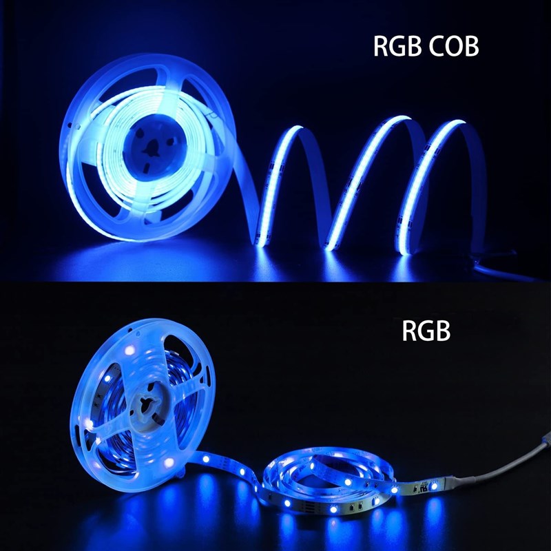 COB灯带全彩576RGB低压灯带线性七彩灯条智能灯条氛围灯变色