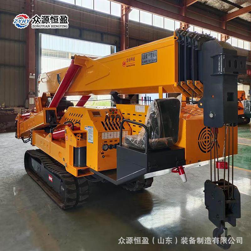 履带式蜘蛛吊 众源10吨液压可折叠伸缩起重机高工作业遥控蜘蛛吊,搬运/仓储/物流设备,起重机/吊车/吊机,淘宝优惠券,粉丝福利购,淘宝优惠卷