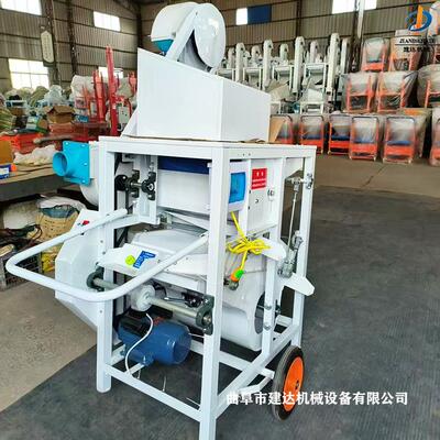 农用水稻种子精选机 两相电小麦选种机筛选秕谷 种子振动风选机