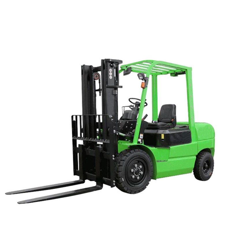 中拓 自行走堆高车 站驾式全电动堆高叉车 半电动叉车