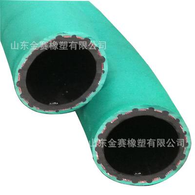 高压工业矿用编织黑胶皮胶管压缩空气管橡胶软管风炮管空压管1寸