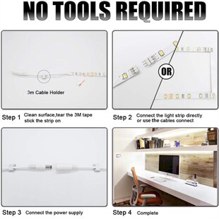 0.5米橱柜灯条 0.5米30灯一拖六橱柜灯条 2835一拖六橱柜