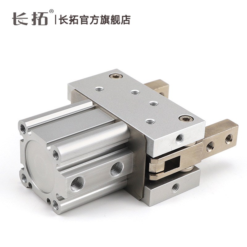 代替SMC手指气缸气爪支点开闭肘节型MHT2-32D/40/50/63