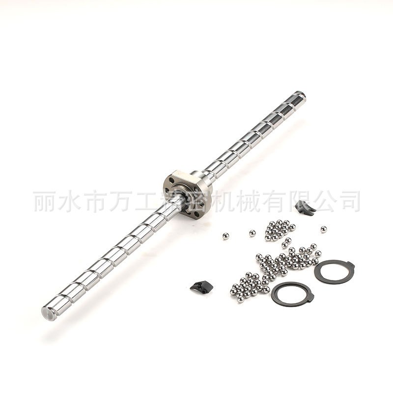 滚珠丝杆模组滑台用C5研磨滚珠丝杠SFA1620高速静音传动滚珠螺杆