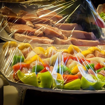 打包膜柔韧实用雷洛滋pvc保鲜膜家用商用大卷便捷保鲜膜