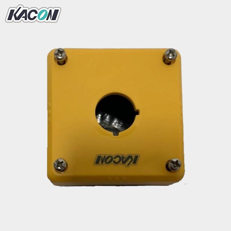 现货KACON/凯昆KEX-101Y塑料22mm孔控制盒防按钮盒启动开关盒