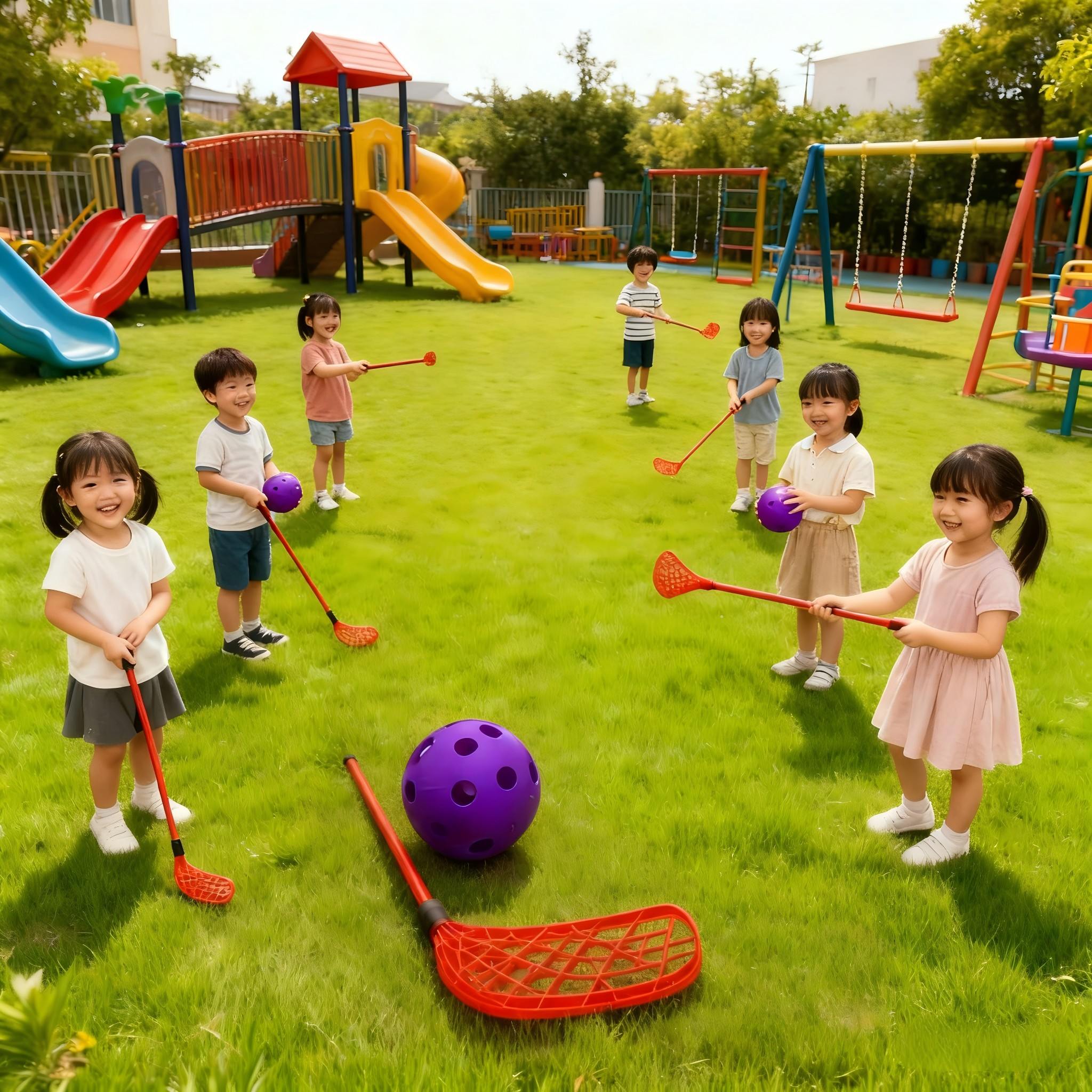 儿童曲棍球玩具幼儿园感