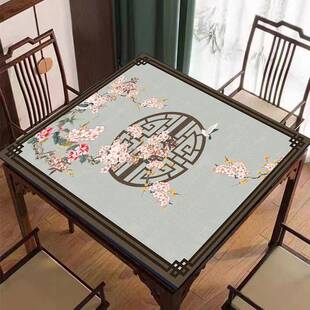 手搓麻将垫象棋布桌布垫子正方形家用消音防滑扑克牌台面布桌垫子