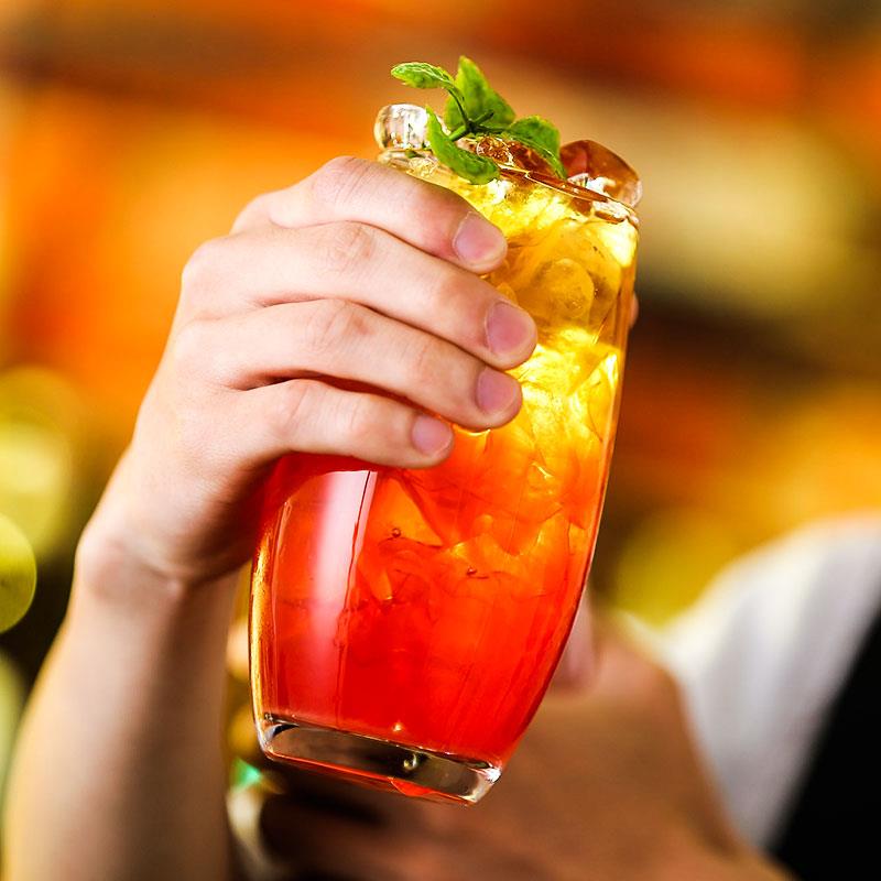 莫吉托mojito杯鸡尾酒杯酒吧长饮杯柯林杯果汁杯酒杯调酒玻璃杯子