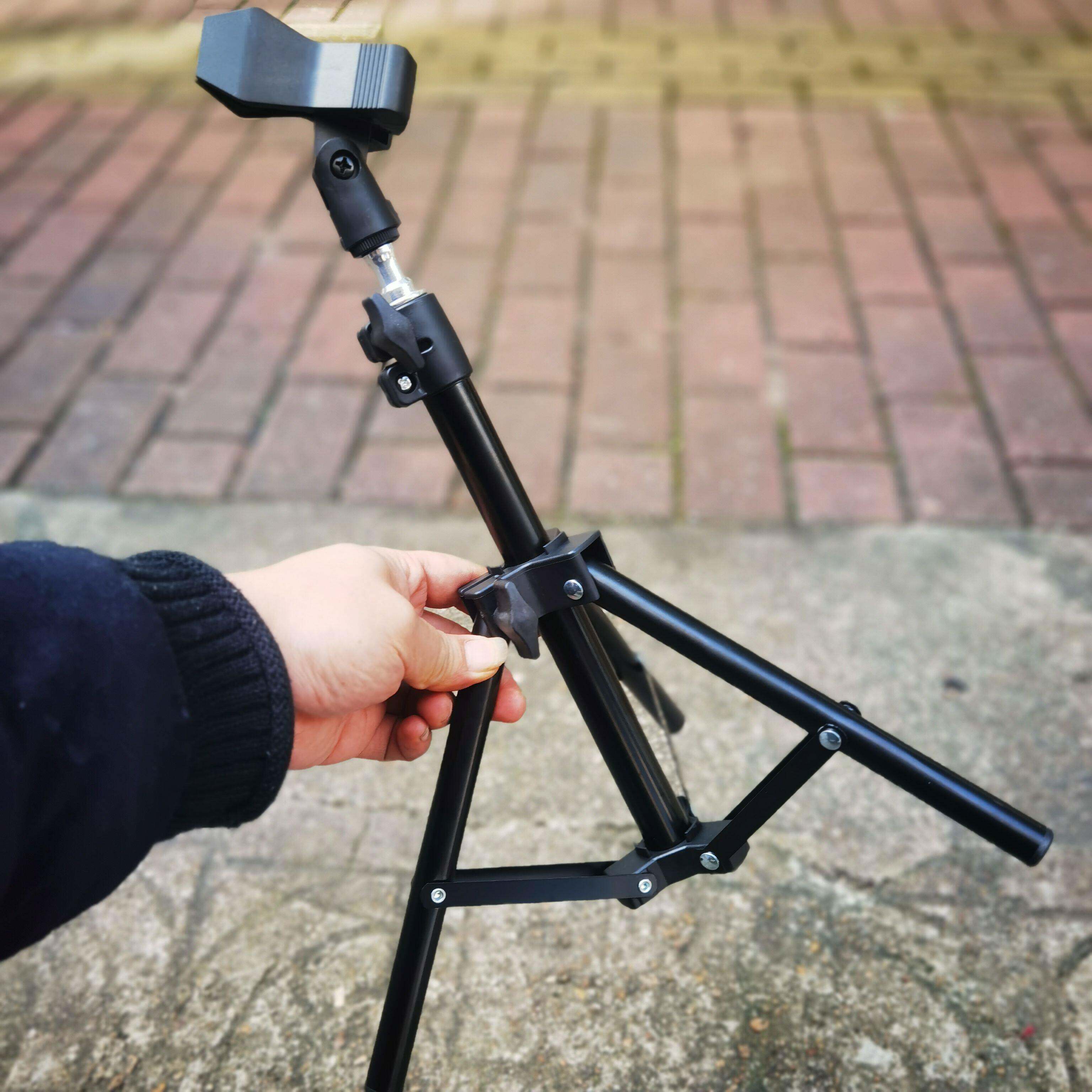 二胡板胡古筝话筒架演奏性能话筒架无线话筒架升降收缩便携