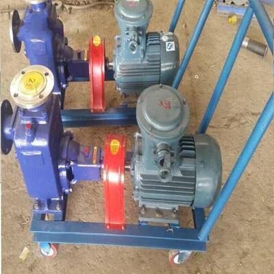 铸铁自吸式离心油泵100CYZ-A-50不阻塞排污离心泵