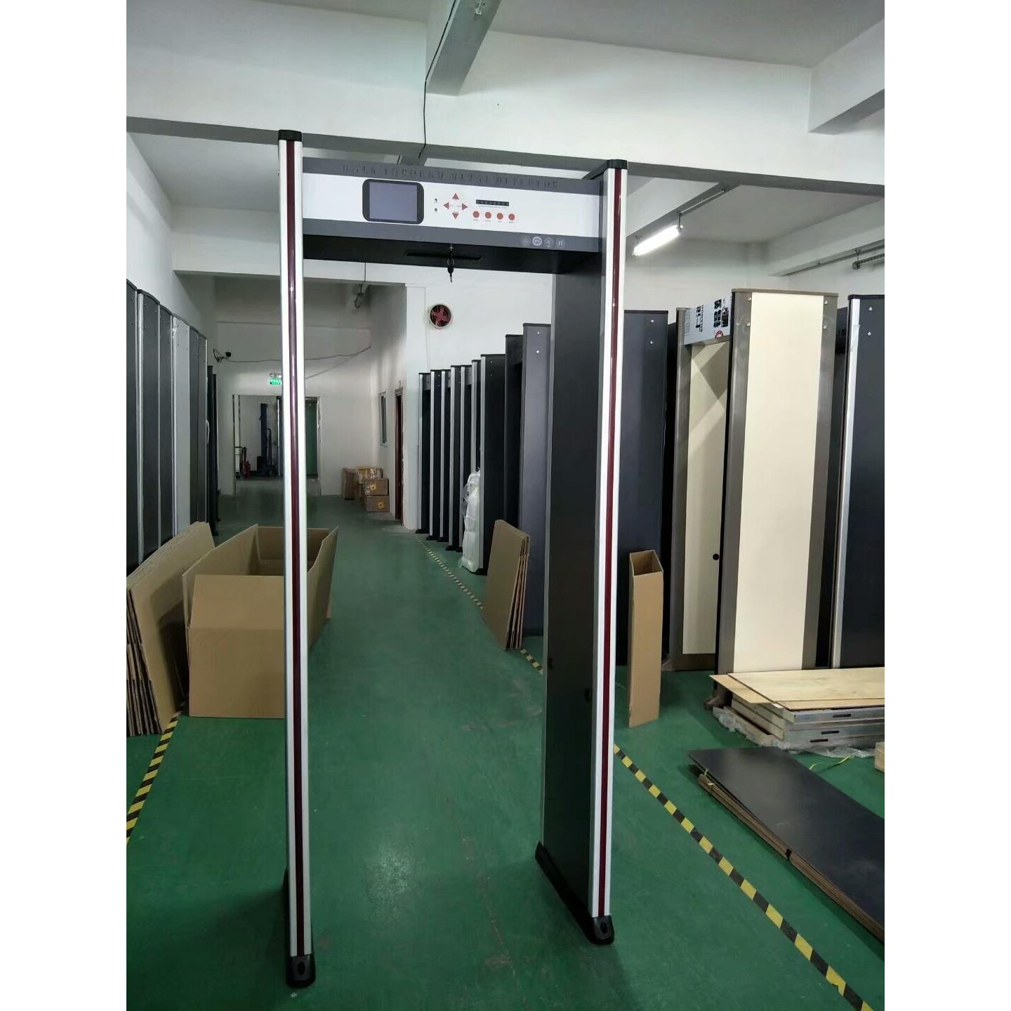 安检门现货供应展馆车站机场室内高灵敏度金属探测安检设备