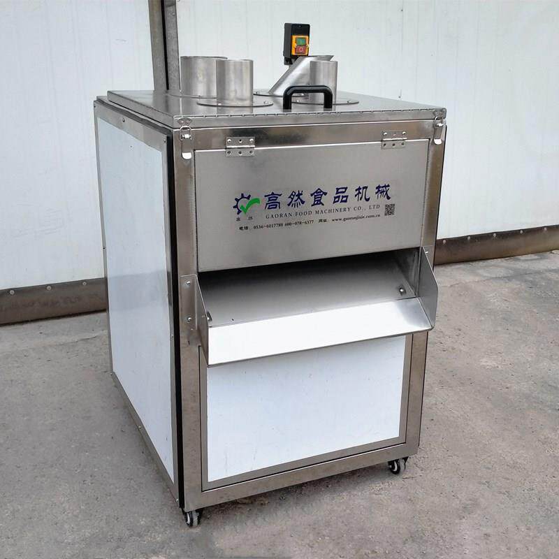 现货销售根茎类切片机厚薄可调不锈钢多口径茄子切片机