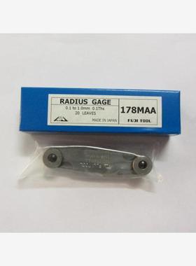 日本FUJITOOL富15.5-30mm半径规178MC/178MD/272MC/272MD/178MR