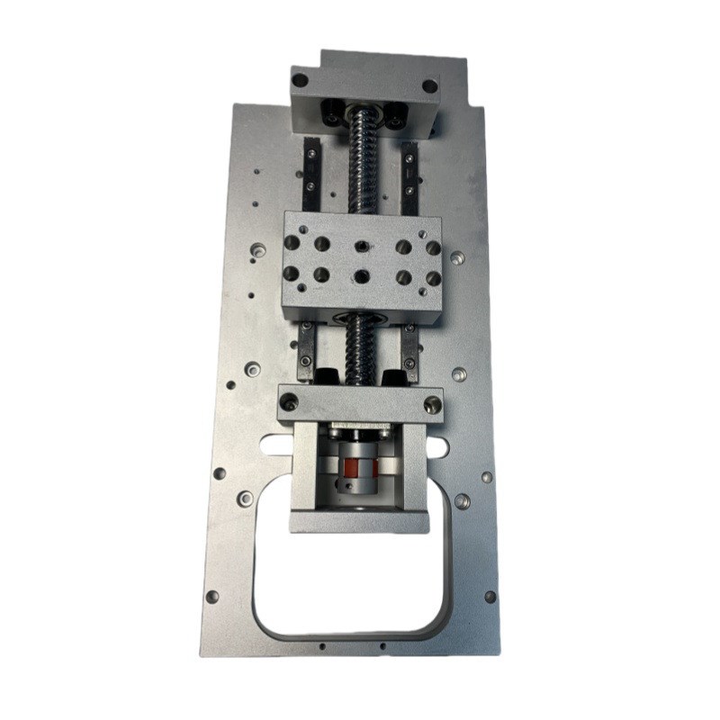 YH155高负载精密丝杆滑台模组双导轨线性模组手摇电动步进工作台