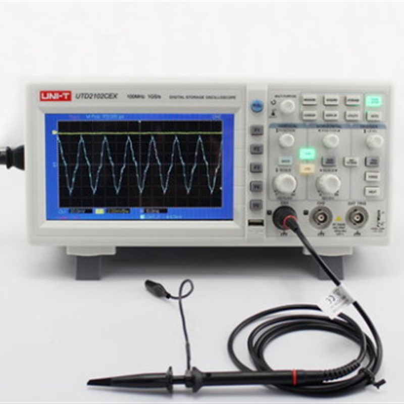 优利德存储示波器UTD2052CL/2052CEX-II/2072CL双通道50MHz/70MHZ