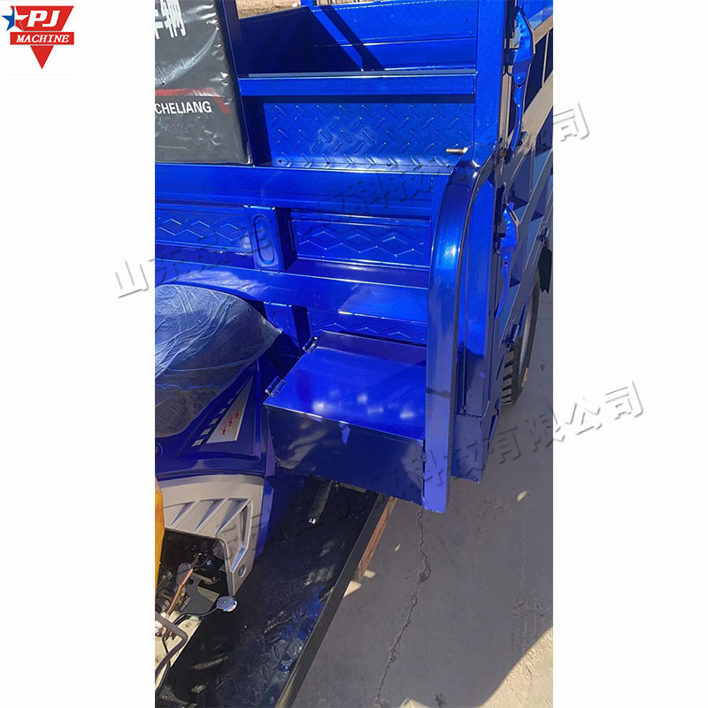 燃油式三轮农用拉货车 建筑工地砂石便捷运输车 矿用三轮自卸车