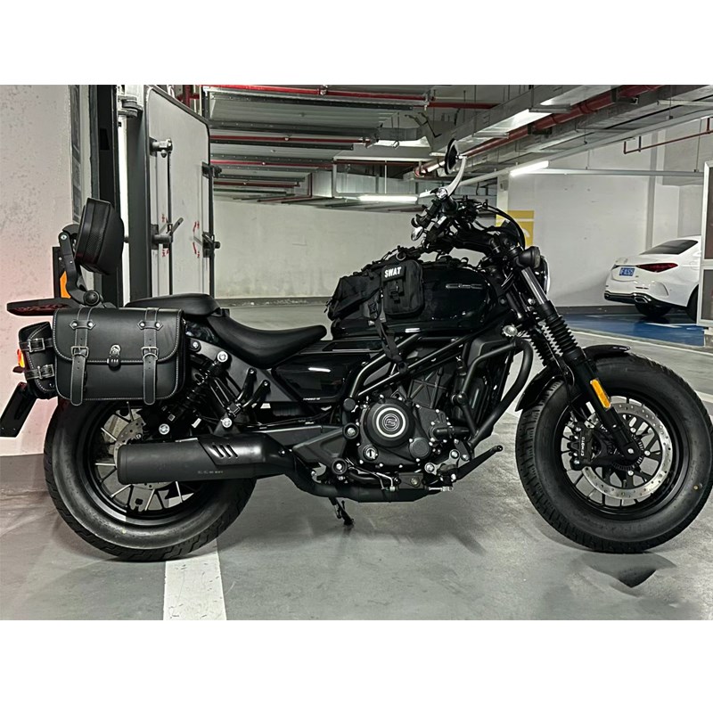 适用春风250clc边包护杠折叠靠背前后换挡杆水箱护网手机支架改装