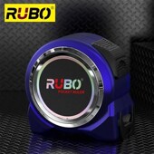 测量 5k米鲁o班尺子卷尺钢卷尺米尺5米不锈钢尺子 高精 RUBO卷尺