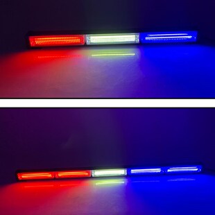 中网爆闪遥控12v24v通用超亮警示灯工程救援日行灯开道灯车顶装 饰