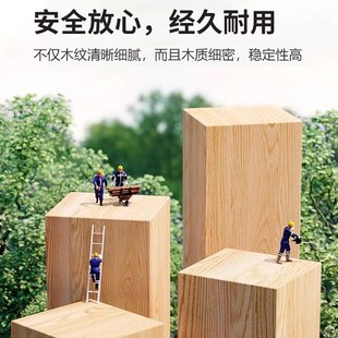 智慧木儿童学习桌小学生家用写字桌简约书桌椅可掀背实木升降桌子