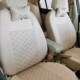 汽车座套新款 通用小车亚麻布艺座垫透气全包坐套专用布套坐垫 四季