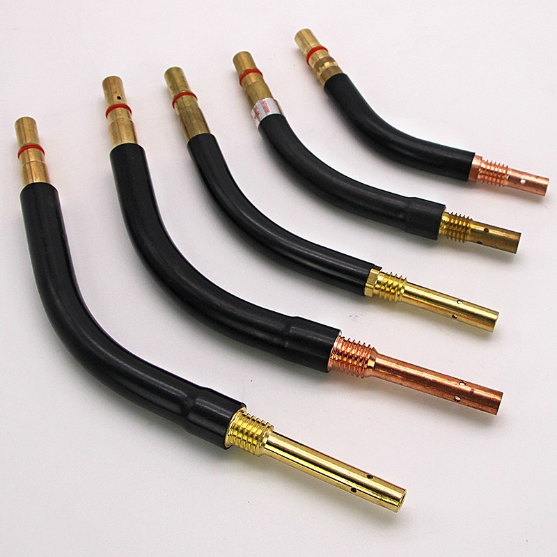 气保焊枪弯管180A/2n70A/350A/500A/24KD/15AK二保焊枪弯管直管