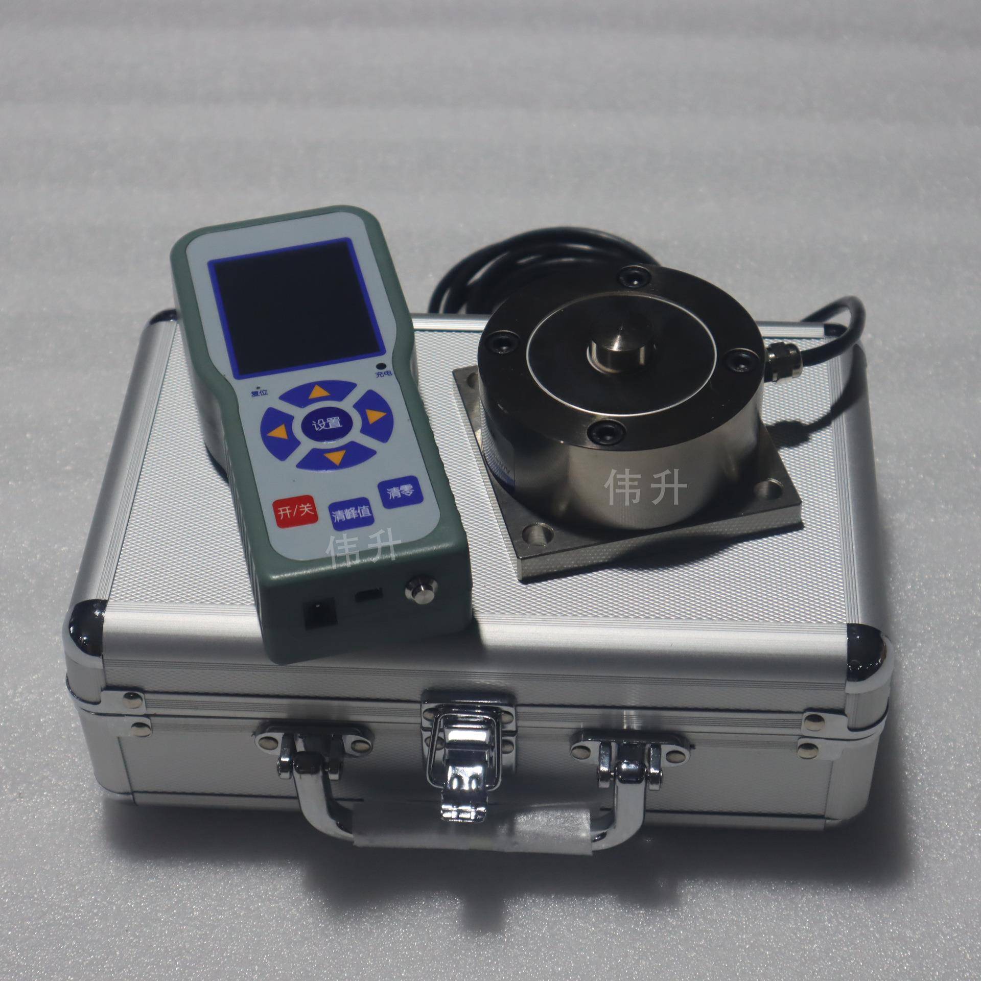 10吨轮辐式数显压力计WSLF-100手持式电子测力计100kN