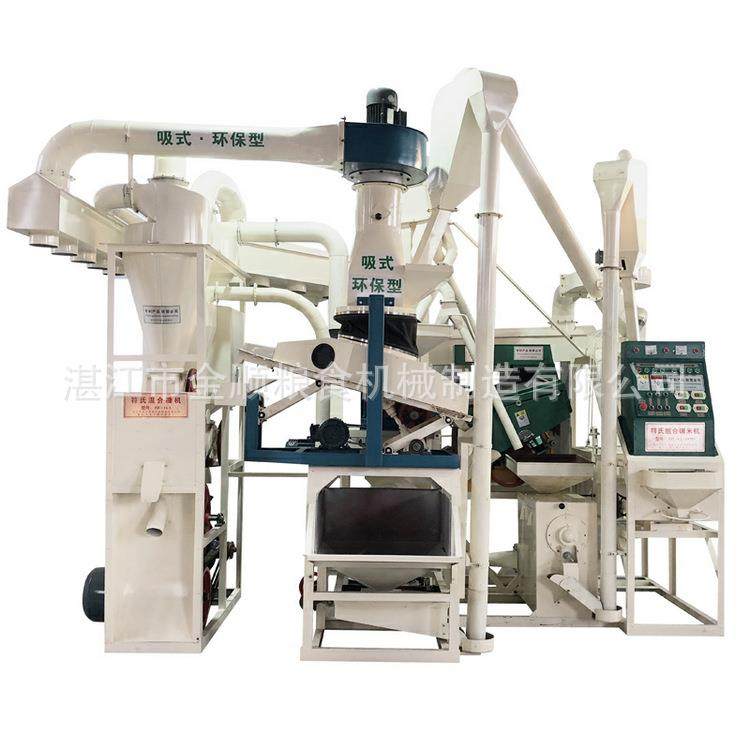 炎陵县ZJF22碾米机实用新型碾米机商用多样性能自动打米加工设备