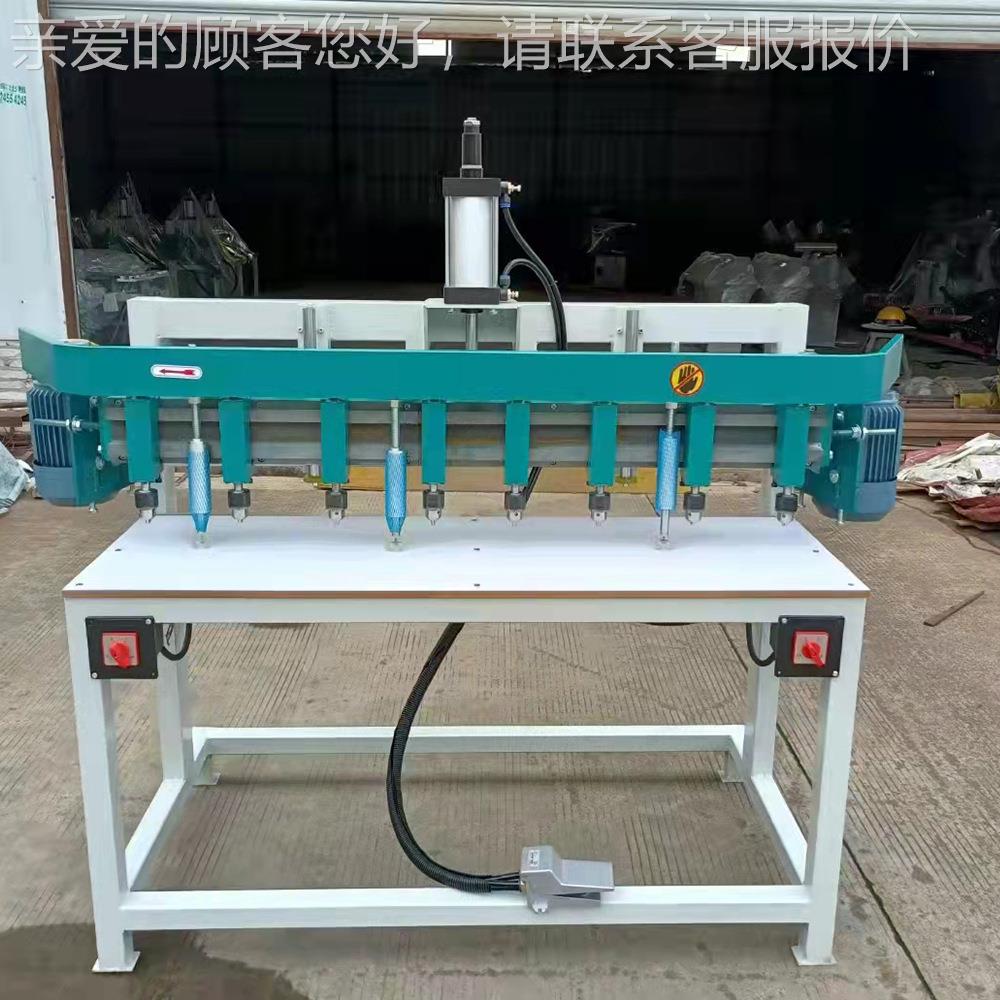 木工板排钻打孔机 机六轴钻孔机 式HJ-6家具钻孔个一次可以打6/8