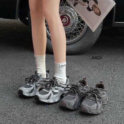 厚底加绒老爹鞋女冬季保暖