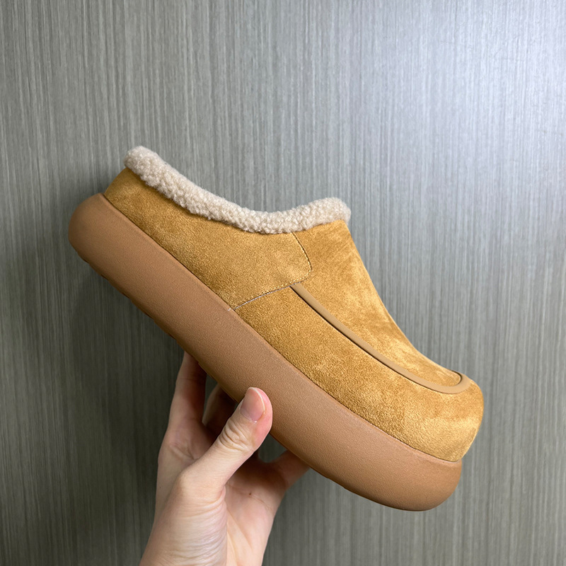 冬季厚底加绒雪地靴40