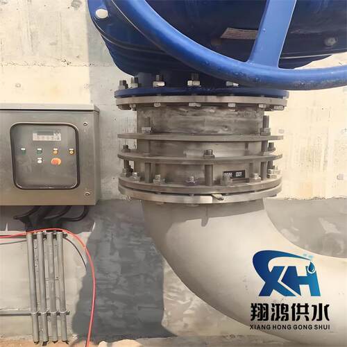 定制DN200不锈钢双法兰限位伸缩器供水管道阀门连接管路补偿接头