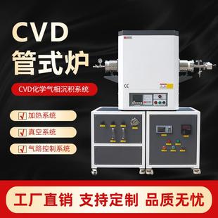 CVD化学气相沉积真空气氛管式 实验电炉制备纳米材料涂层 炉