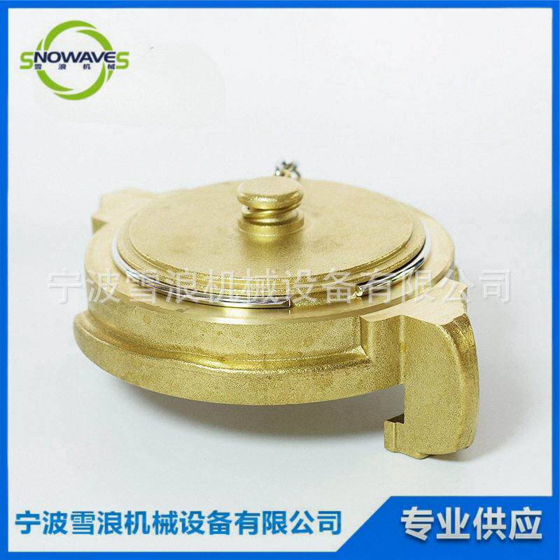 IMPA 331896 黄铜中岛式消防闷盖 船用消防配件 40/50/65