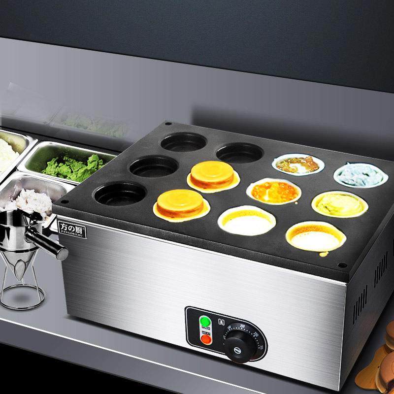 红豆饼机商用车轮饼机器流动摆摊电热网红小吃设备厂家