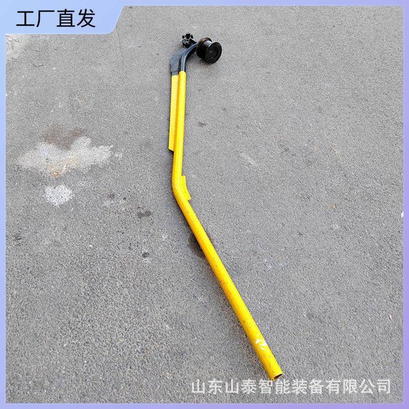 钢轮单轮运轨小车便携式铁轨运轨器操作简单独轮钢轨搬运器